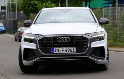 Дизельный Audi SQ8 попался фотошпионам в Европе