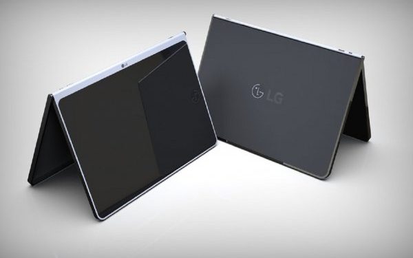 LG обзавелась патентом на безрамочный планшет с беспроводной клавиатурой