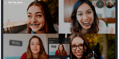 Microsoft добавила в Skype функцию размытия фона